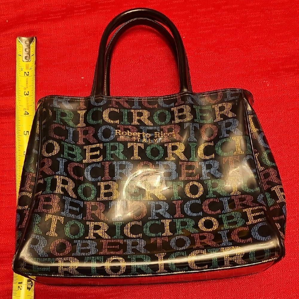 Plastic, Colorful, Italy, Fun, Handbag, Vintage, Travel, Classic, Casual, Medium